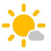 partly cloudy partly cloudy